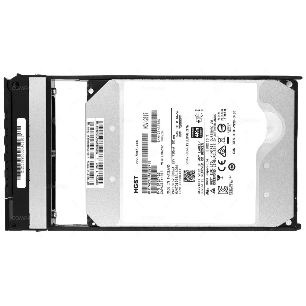 02350TLR HUAWEI HDD 8TB 7.2K NL SAS 12G 3.5" LFF FOR OCEANSTOR 2200 V3
